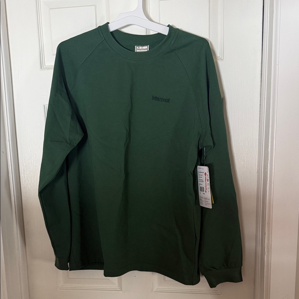 Marmot Juniper Green Trail Crew Pullover